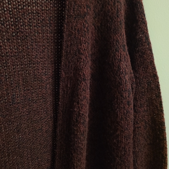 Long chunky maroon cardigan - Picture 4 of 4